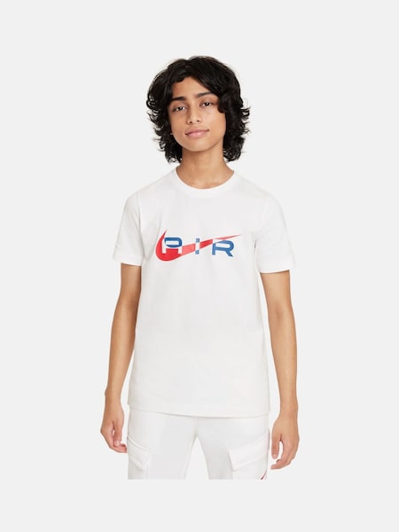 Nike White/Red Air T-Shirt (N30792) | €16