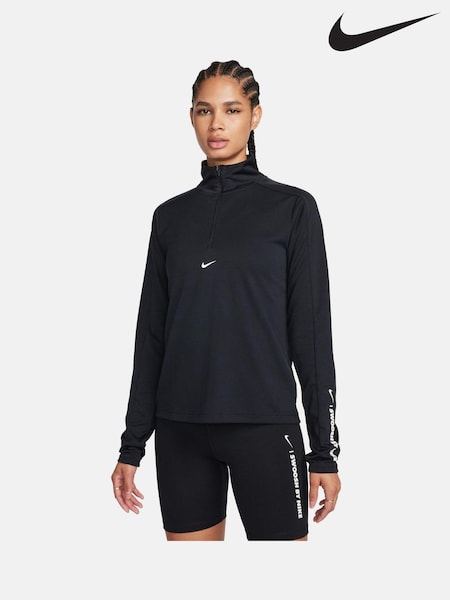Nike Black Half Zip Pacer Running Top (N30868) | €35