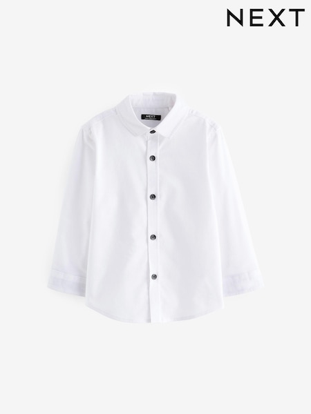 White Long Sleeve Oxford Shirt (3mths-7yrs) (N30899) | €5.50 - €7