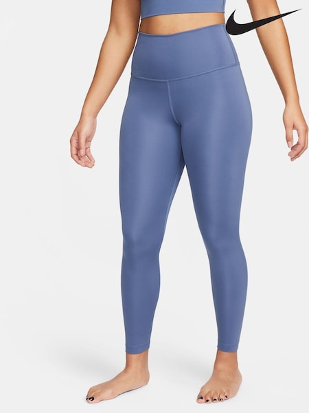 Nike Blue Yoga High-Waisted 7/8 Leggings (N30944) | €34