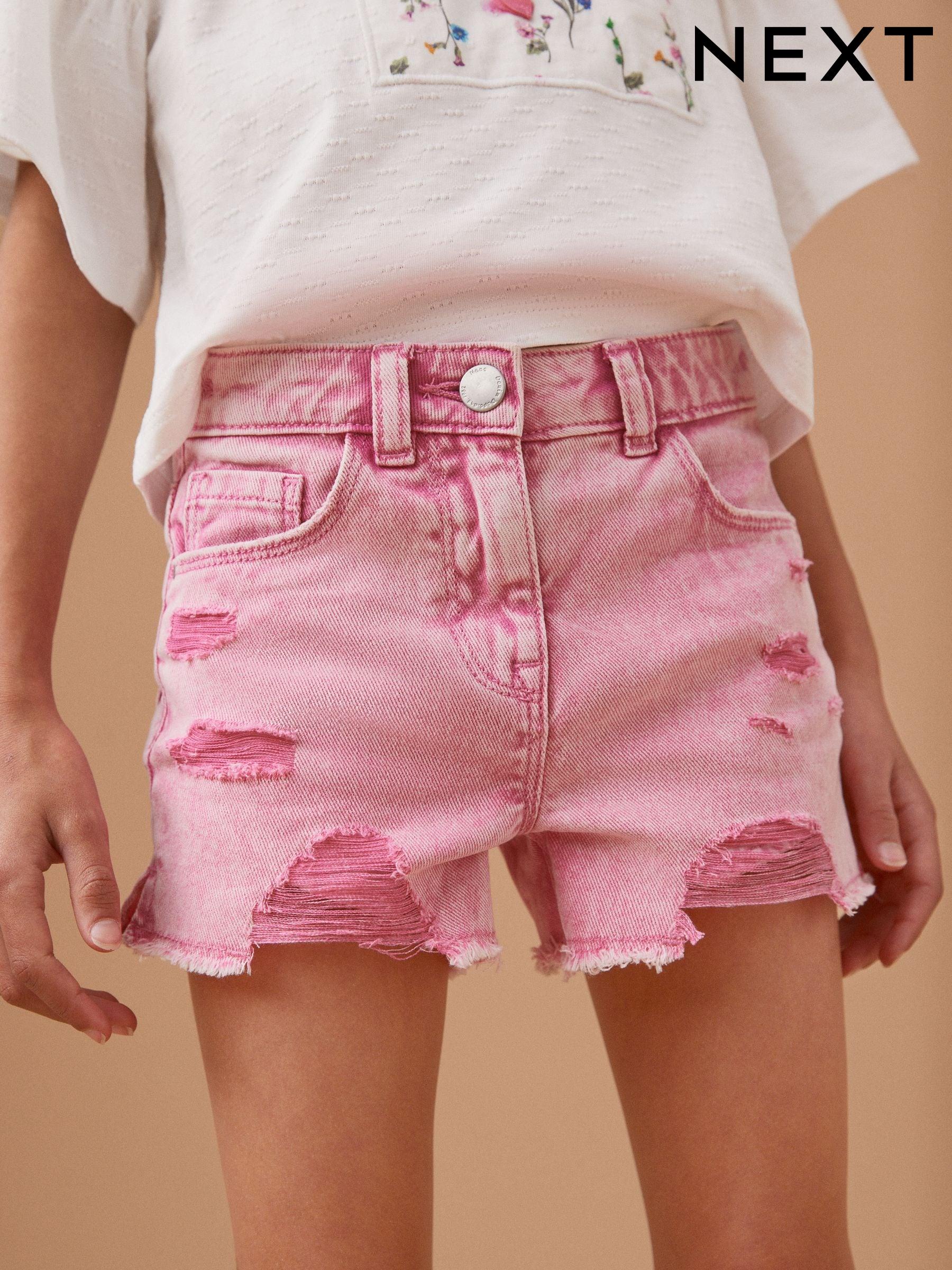 Newborn denim shorts clearance