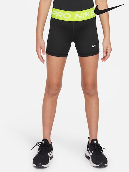 Negro/lima - Nike Dri-FIT Pro Shorts (N31043) | 33 €