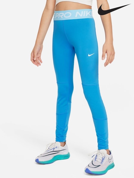 Nike Blue Dri-FIT High Waisted Pro Leggings (N31045) | €21
