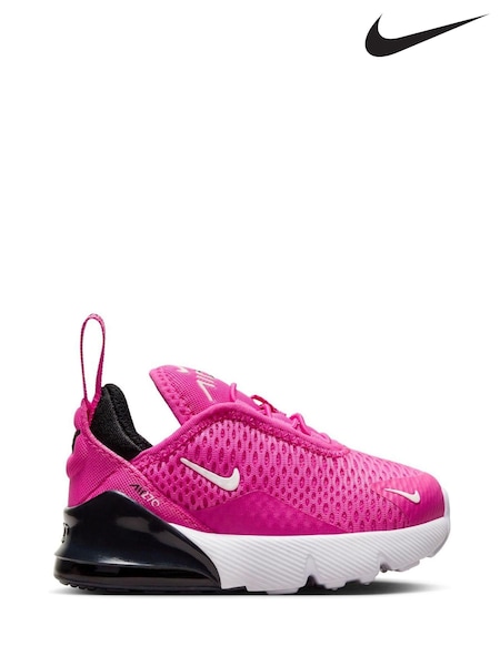 ורוד - Nike Infant Air Max 270 Trainers (N31084) | ‏302‏₪