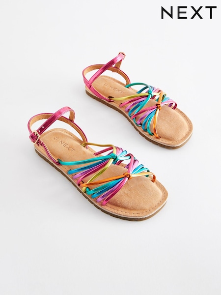 Rainbow Bright Strappy Sandals (N31132) | €7 - €10