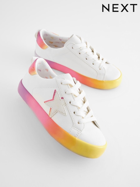 Roza/bela multi - Star Lace-Up Trainers (N31311) | € 15 - € 21