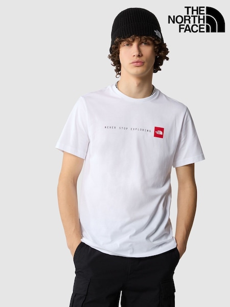 The North Face White Never Stop Exploring T-Shirt (N31691) | €40