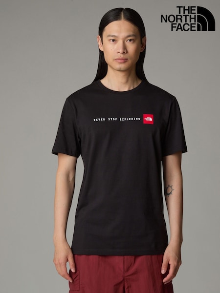 The North Face Black Never Stop Exploring 100% Cotton T-Shirt (N31692) | €40
