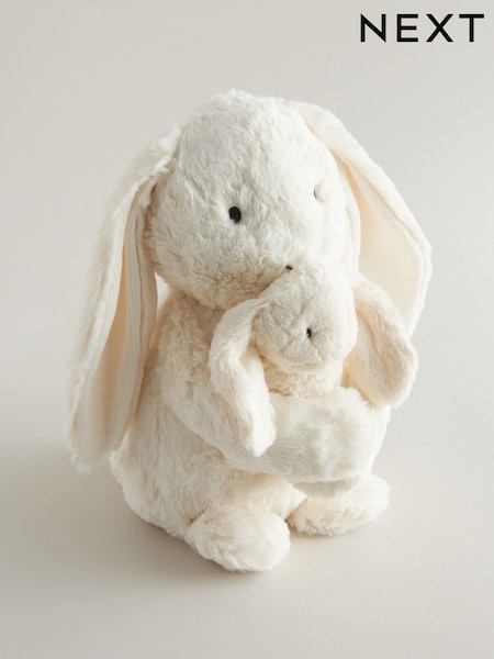 Cream Bunny Soft Plush Toy (N31810) | €22.50