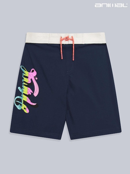 Animal Blue Dark Girls Nora Classic Boardshorts (N31893) | €10