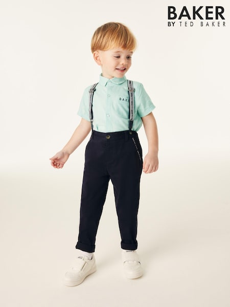 Grün - Baker By Ted Baker Hemd und Hose im Set (N32318) | 27 € - 30 €