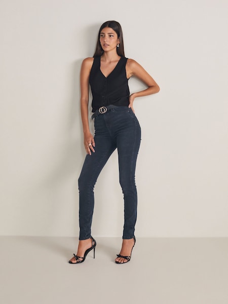 Denim Inky Blue Push-Up Skinny Jeans (N32364) | €10