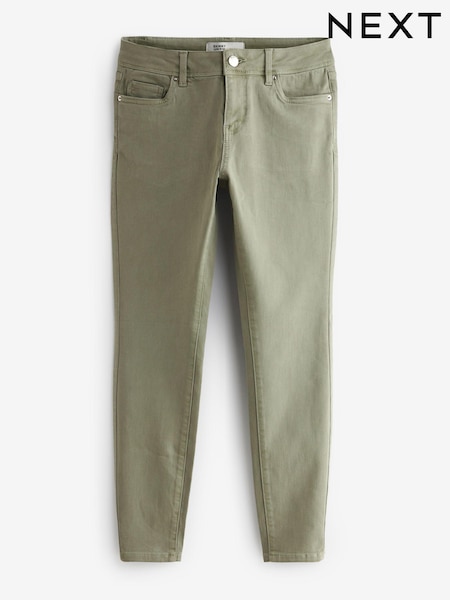 Sage Green Low Rise Skinny Jeans (N32371) | €6