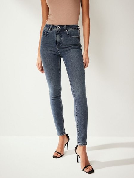denim Tintenblau - Superweiche Skinny Jeans (N32376) | 15 €
