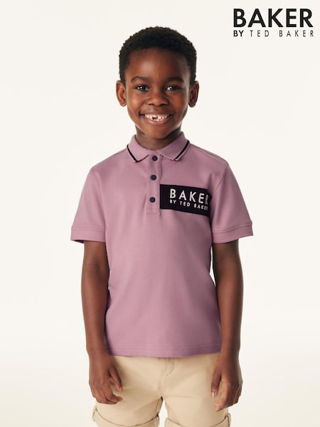 Baker by Ted Baker Nylon Panel Polo Shirt (N32399) | €12.50 - €15.50