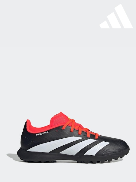 adidas Black Predator 24 League Turf Boots (N32521) | LEI 178