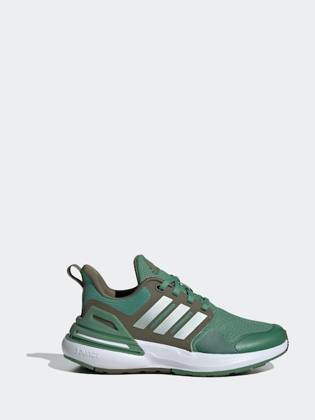 adidas Green Kids Sportswear Rapidasport Bounce Lace Trainers (N32540) | €36