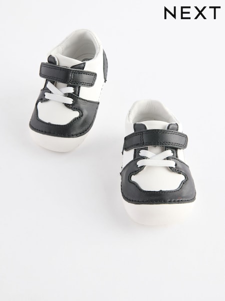 črna/bela - Crawler Shoes (N33091) | € 21