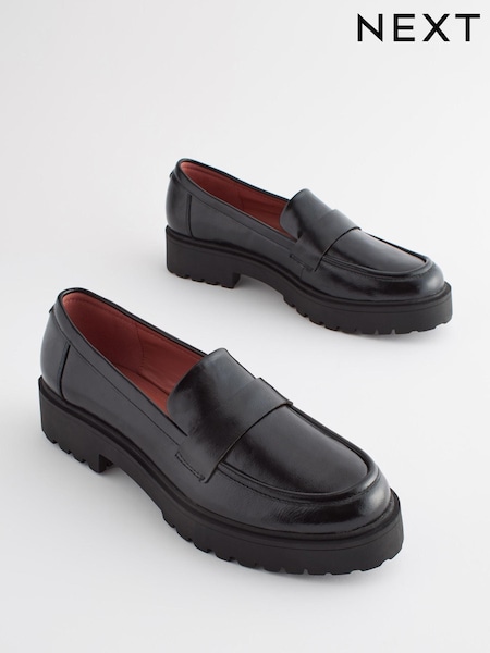 Negru - Forever Comfort Chunky Loafers (N33550) | 161 LEI