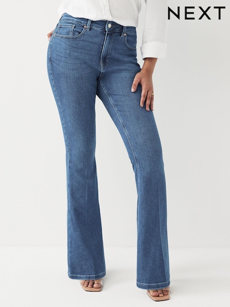 Denim Dark Blue Stretch Flare Hourglass Jeans (N33623) | € 10