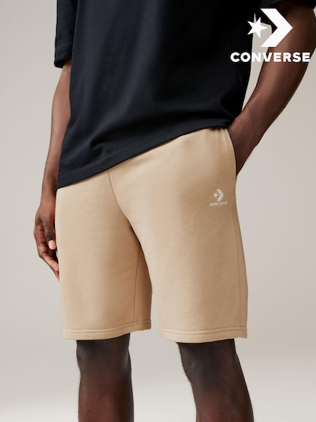 Converse Cream Star Chevron 100% Cotton Shorts (N33800) | €25.50