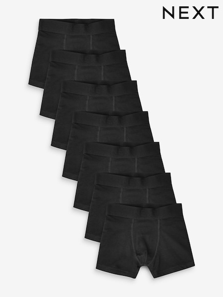 Black Soft Trunks 7 Pack (3-16yrs) (N33984) | kr317 - kr401