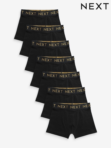 Schwarz/Gold - Trunks 5 Pack (3-16yrs) (N33997) | 14 € - 18 €
