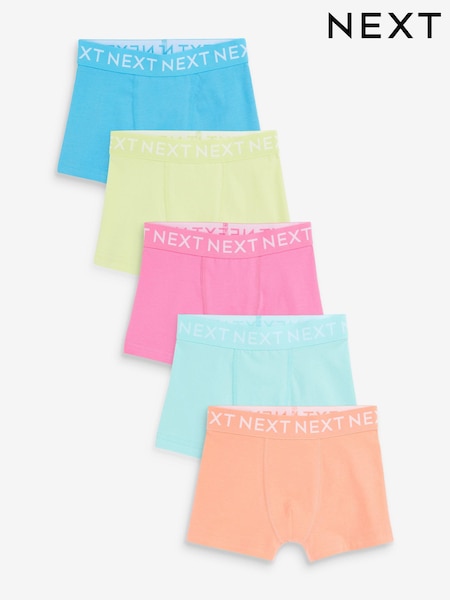 Leuchtende Pastellfarben - Trunks 5 Pack (2-16yrs) (N34004) | 14 € - 18 €