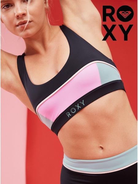Roxy Active Athletic Sports Black Bra (N34233) | €48
