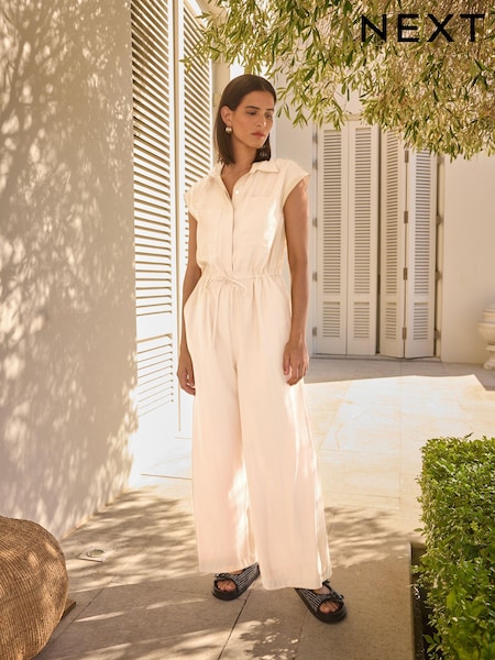 Cream - Utility Jumpsuit (N34324) | 29 €