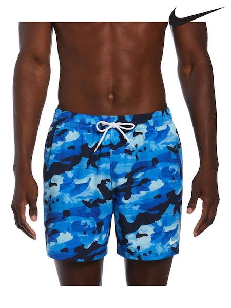 Nike Swim Blue 5" Volley Shorts (N34341) | €15