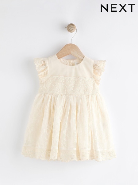 Ivory Occasion Baby Dress (0mths-2yrs) (N34578) | $45 - $49