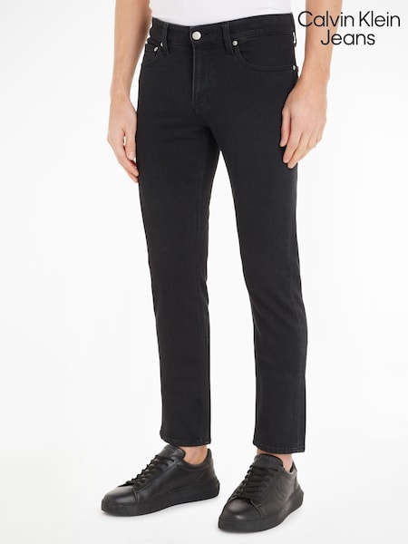Calvin Klein Jeans Slim Fit Black Jeans (N35015) | 5 407 грн