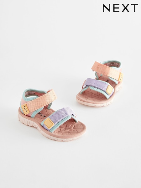 Multi Pastel - Trekker Sandale With Închidere prin contact (N35070) | 79 LEI - 89 LEI