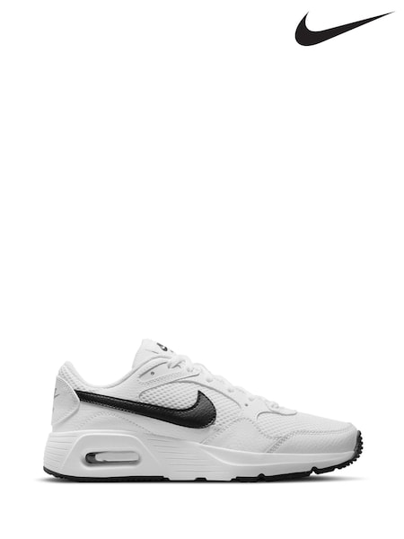 Nike White/Black Youth Air Max SC Trainers (N35187) | €79