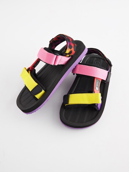 Bright Multicolour Trekker Sandals (N35263) | €6 - €7