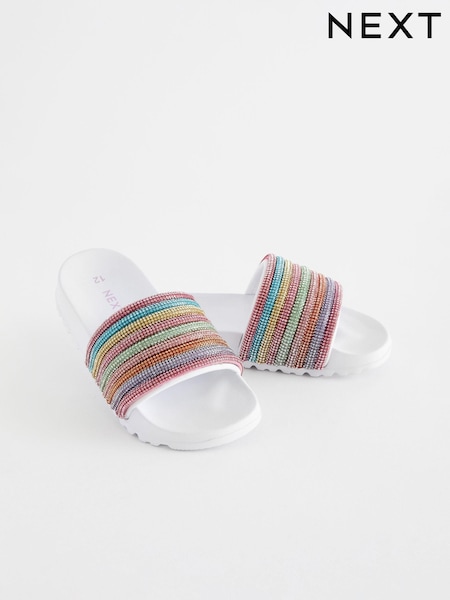 Rainbow Woven Sliders (N35279) | $21 - $25
