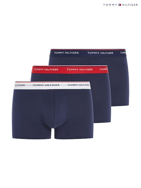 Tommy Hilfiger Premium Essentials Trunks 3 Pack (N35305) | ‏221‏₪