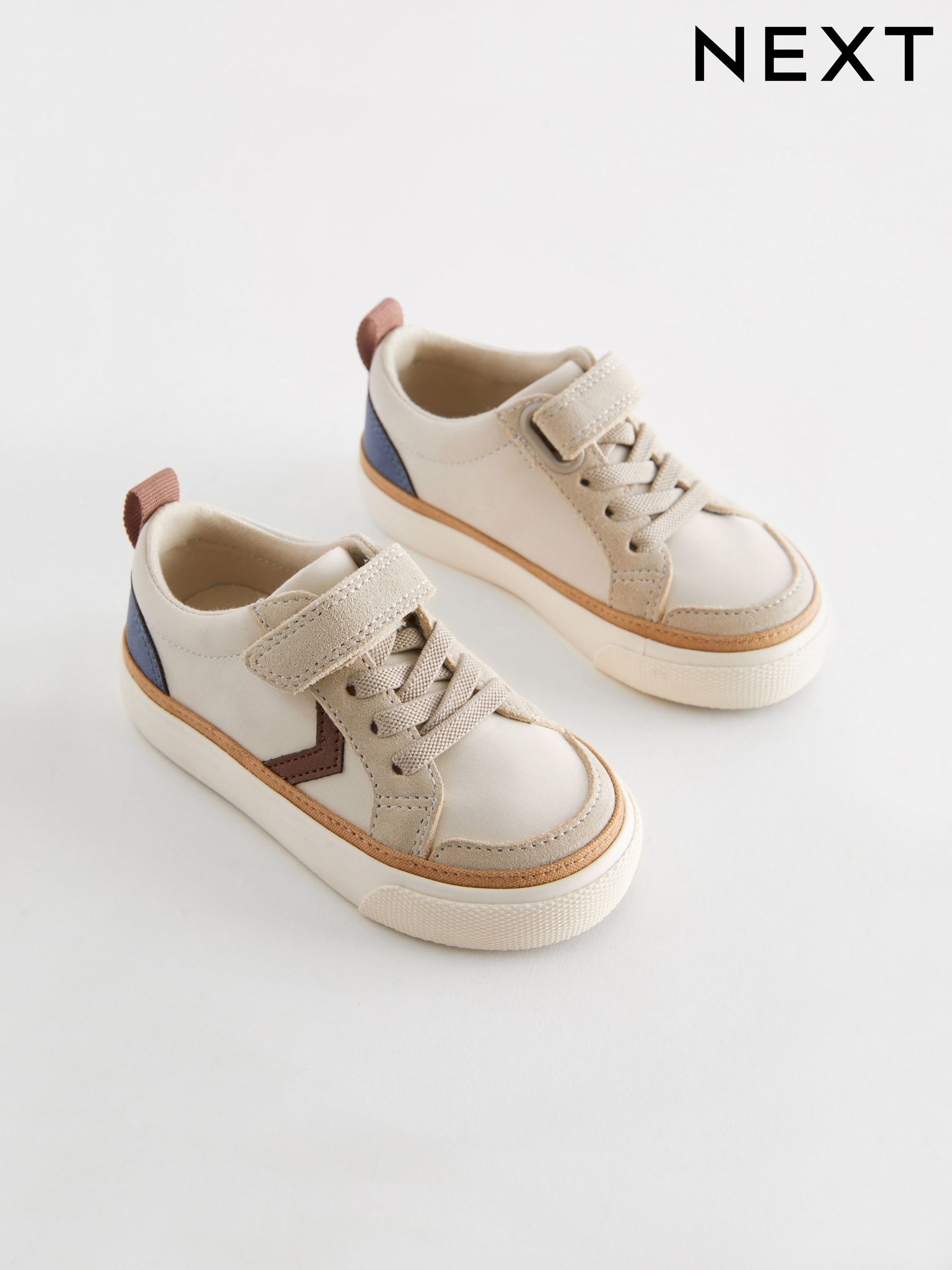 Boys Older Girls Younger Boys Trainers Cream Low Top Next Luxembourg