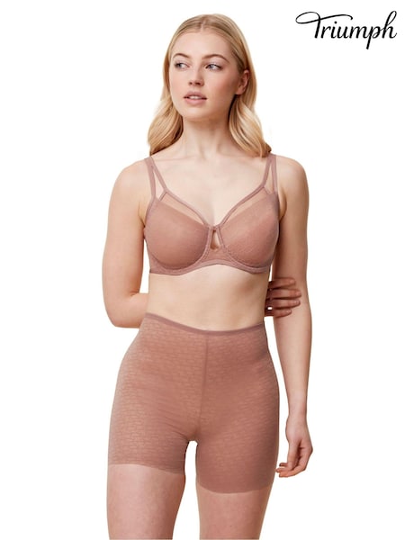ניוד בהיר - Triumph Signature Sheer Minimiser Bra (N35693) | ‏211‏₪