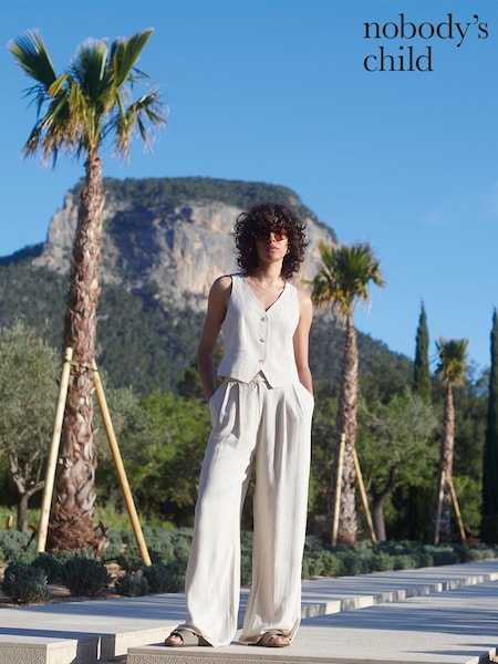 Nobodys Child Cream Mel Tailored Trousers (N35786) | €20