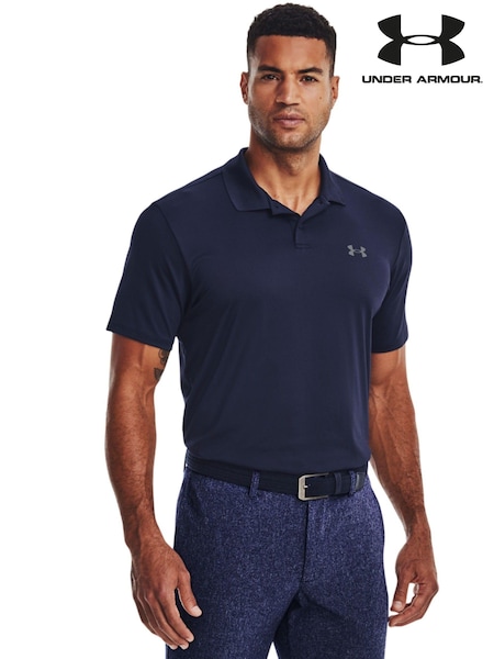 Under Armour Navy Blue/Grey Golf Performance 3.0 Polo Shirt (N35881) | €53
