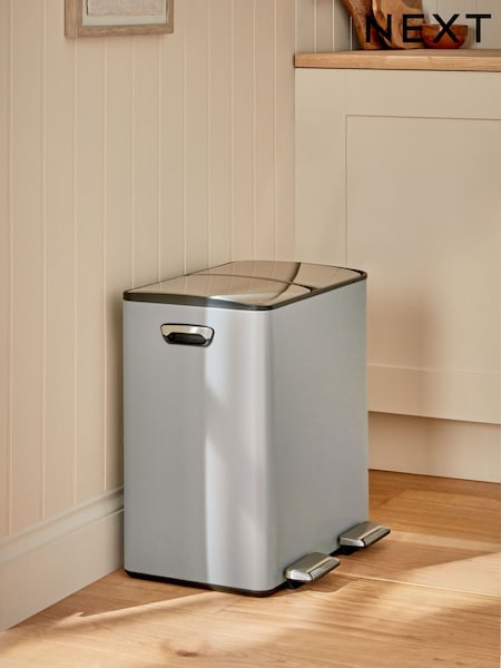 40L 3 compartment Recycling Soft Close Pedal Bin (N36049) | 109 €