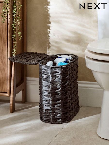 Plastic Wicker Storage Basket (N36134) | € 35