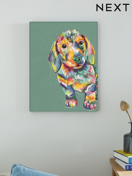 Sausage Dog Canvas Wall Art (N36298) | ‏10 ر.ع.‏