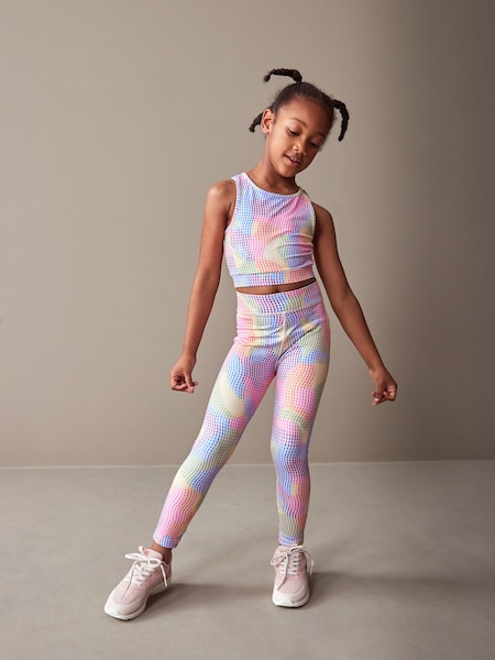 ألوان متعددة زاهية - Sports Leggings (3-16yrs) (N36370) | ‏11 د.إ.‏ - ‏ 16‏ د.إ.
