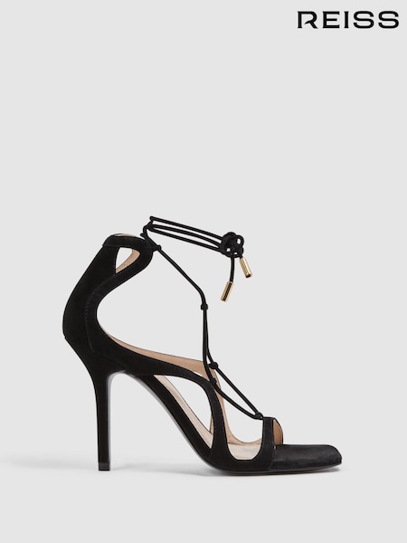Reiss Kate Suede Strappy High Heel Sandals (N36451) | 257 €