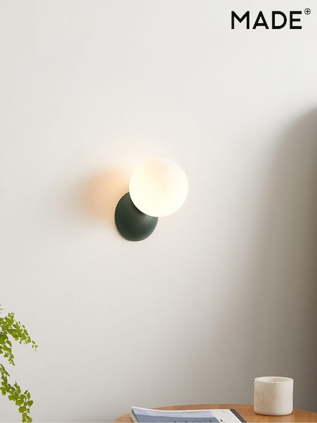 MADE.COM Green Vetro Wall Light (N36699) | €66