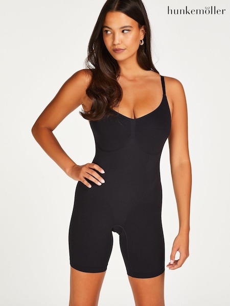 Hunkemoller Seamless Enhancing Thigh Slimmer Shapewear 100% Cotton Bodysuit (N37025) | €51