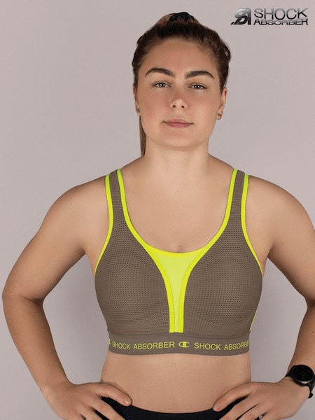 Shock Absorber Brown Ultimate Run Padded Sports Bra (N37039) | €34